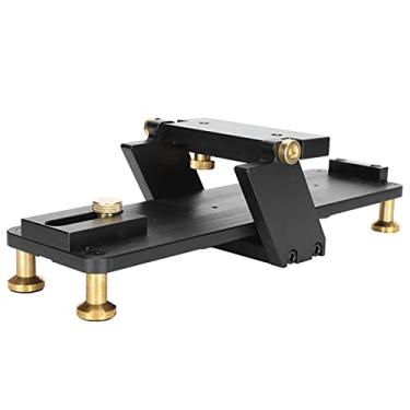 Imagem de Cosiki Afiador de ângulo Fixo, Afiador de Ferramentas Em Liga de Alumínio Com Trilho de Guias Lineares e ângulo de Retificação Ajustável, para Cinzéis e Brocas Com Faixa de Fixação de