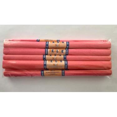 Imagem de Papel Crepom Crepecryl Coral com 10 unidades - Realce