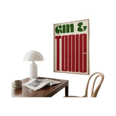 Imagem de Pintura Em Tela De Cartoon De Suco De Fruta Sangria Negroni Aperol Spr