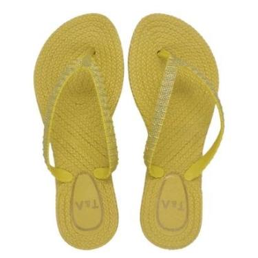 Imagem de Chinelo Terra e Água Feminino Amarelo Casual Elegante-Feminino