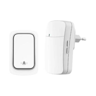 Imagem de Conjunto De Campainha Sem Fio À Prova d'Água Autoalimentada, Sem Neces