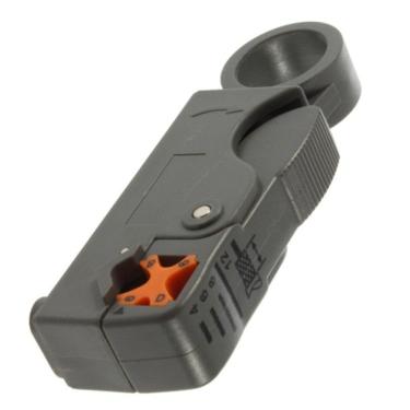 Imagem de Alicate Decapador Para Cabo Coaxial Rg6 Rg58 Rg59 Rotativo