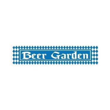 Imagem de Placa Decorativa De Alumínio Azul Para Cervejaria, Pub, Bar E Restaura