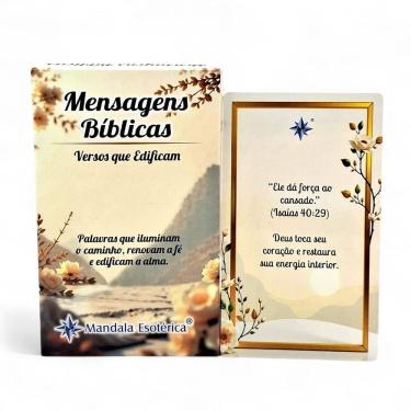 Imagem de Mensagens Bíblicas 56 Cartas Versos que Edificam a Alma