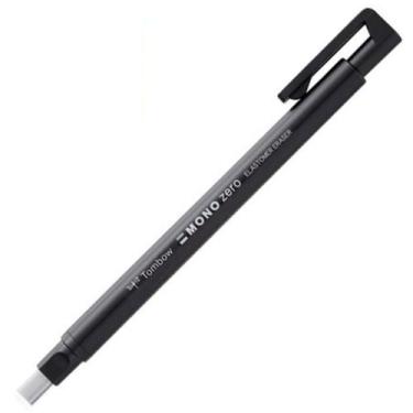 Imagem de Caneta Borracha Tombow Mono Zero Retangular 2.5 mm Preto