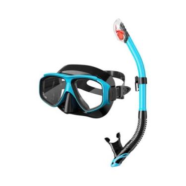 Imagem de Máscara De Mergulho Em Silicone Antiembaçante Com Proteção UV Para Adu