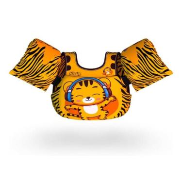 Imagem de Boia Infantil Colete Salva Vidas - Nash - ORIGINAL NASH, Tigre
