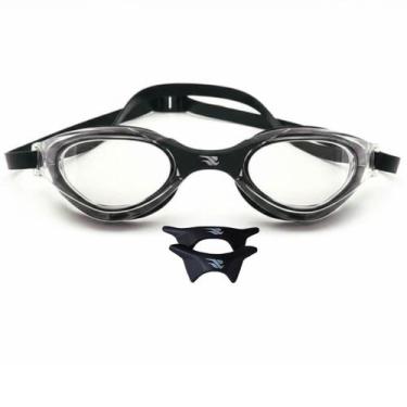 Imagem de Oculos Natação lente Transparente Tryde Aqua Pro Crystal