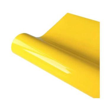 Imagem de Vinil Termocolante TPU/PU Com Listras Neon E Estrelas Em Cores Sortida