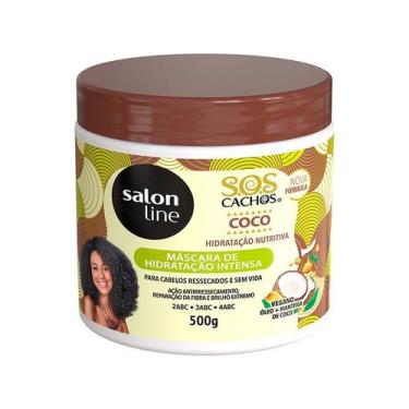 Imagem de Máscara de Hidratação Intensa Salon Line Sos Cachos Coco Hidratação Nu
