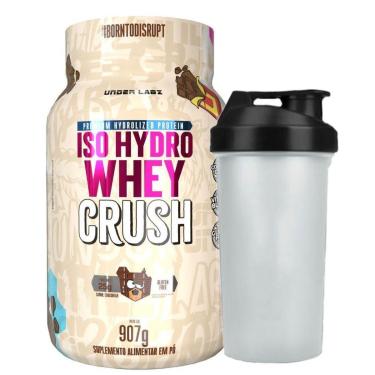 Imagem de Whey Isolado Hidrolisado Chocobear 907g Coqueteleira - Under-Unissex