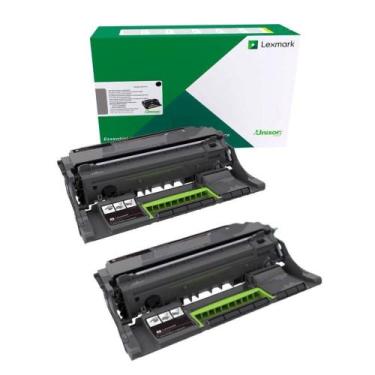 Imagem de Kit 02 Fotocondutor 56F0Z00 para laserjet Lexmark Original