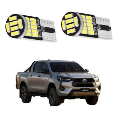 Imagem de 2x Lâmpada Led Lanterna, Luz De Placa, Interna Hilux - auto eletrica a