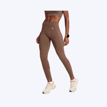 Imagem de Calça Legging Modeladora Max Compressiva Lupo, Castanho, M