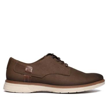 Imagem de Sapato Masculino Pegada Cardiff Rustic Couro Marrom, Marrom, 41