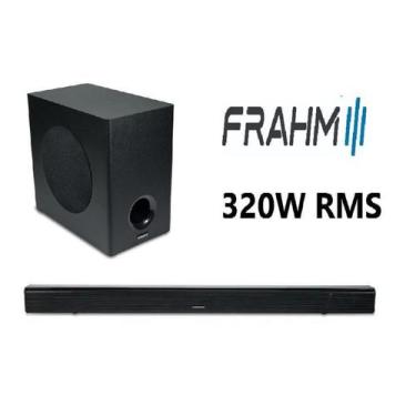 Imagem de Soundbar Frahm Refine 2.1 Bluetooth HDMI USB 320 Watts