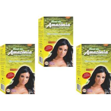 Imagem de Hene em po divina dama amazonia 200gr preto azulado, 03-600GR
