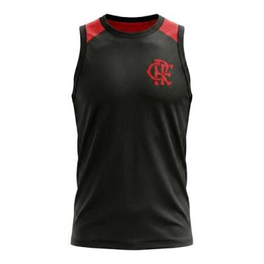 Imagem de Regata Flamengo Gavea Preto Vermelho Oficial Licenciada - Betel Sports