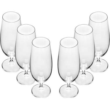 Imagem de Conjunto 6 Taças 380ml em Cristal Ecológico para Cerveja - Linha Gastr