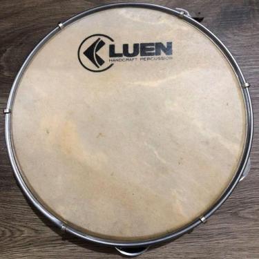 Imagem de Pandeiro Luen 10" ABS Preto com Pele Cabra - Luen Percussion
