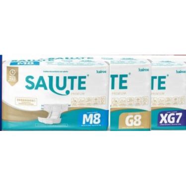 Imagem de Fralda Geriátrica Salute Premium Tam XG com 7 Un - 112