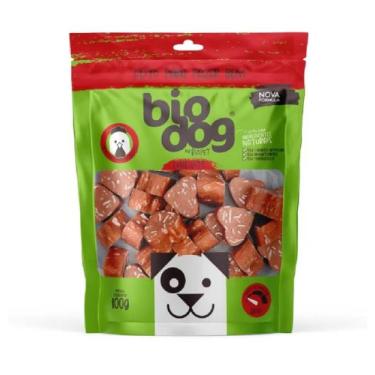 Imagem de Petisco Biodog Cães Gourmet Love Bits Carne Bio Dog Pet