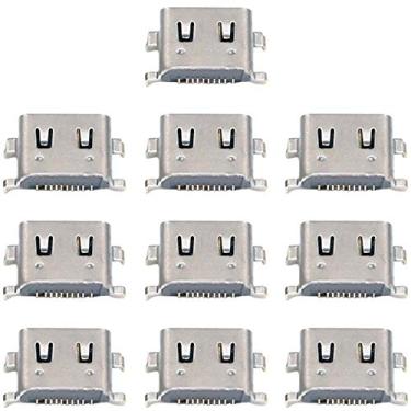 Imagem de Peças de reposição para reparo 10 peças de conector de porta de carregamento para Sony Xperia XA1 Ultra G3221 G3212 G3223 G3226 Peças