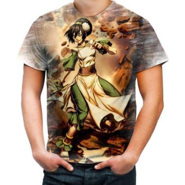 Imagem de Camiseta Camisa Toph Beifong A Lenda De Aang Avatar Terra 6 - Estilo K