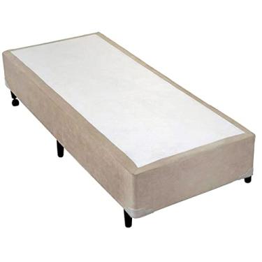 Imagem de Cama Box SOLTEIRO Universal Camurça Bege - 120x200 Solteirão/Viúvo