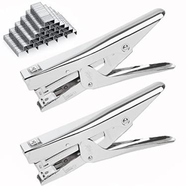 Imagem de Grampeador de grampeador de grampeador de escritório, grampeador de produto, capacidade para 20 folhas com 4000 grampos