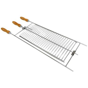 Imagem de Grelha Giratoria Média GG360m Estrutura em Aço Vinci Móveis - Cromado