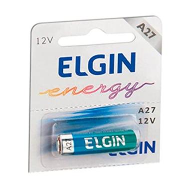 Imagem de Bateria Alcalina A27 Elgin 82196 - Unidade - para controle de portão automático e alarmes