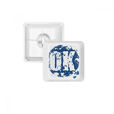 Imagem de Kit de atualização para jogos com teclado mecânico e padrão de ilustração redondo OK Design