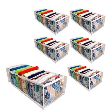 Imagem de Kit 06 Colmeia organizadora (M) bebê e adulto 10x15x35cm