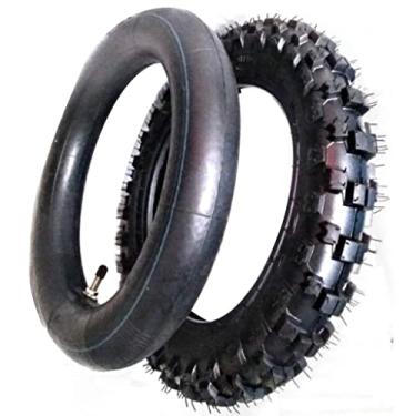 Imagem de Pneu P/Mini Moto Cross 2.50-10 C/Cravos + Câmara Aro 10