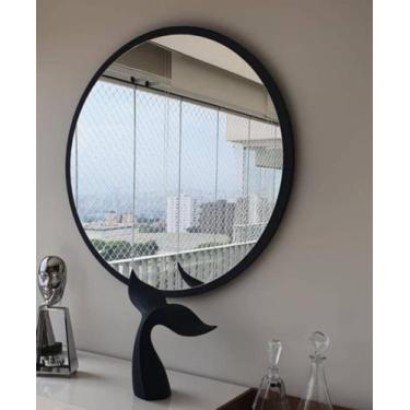 Imagem de Espelho Redondo Com Moldura - Spg Soluções
