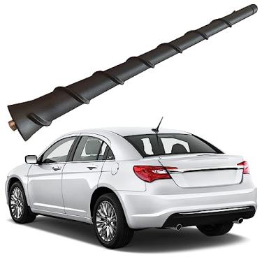 Imagem de Antena de borracha de 20 cm para Chrysler 200 (2011-2014), antena Chrysler 200 - à prova de lavagem de carro, substituição interna de mastro de antena de bobina de cobre