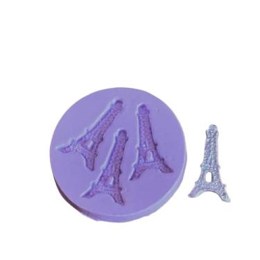 Imagem de Confeitaria dos moldes, F171 MOLDE DE SILICONE TORRE EIFFEL CONFEITARIA BISCUIT