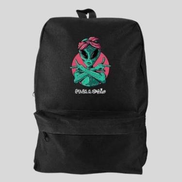Imagem de Mochila Bolsa Masculina Basica Escolar Pega a Visão Estampado Et Salve Estiloso-Masculino