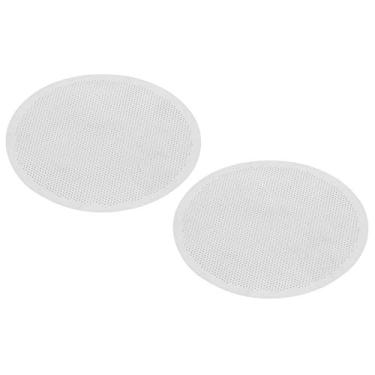 Imagem de Cozinha café chá Malha 304 Aço Inoxidável Reutilizável Furos de Filtro Fino Estável água Sabor Suave Máquina de café Acessório para Filtro café 2 Peças Tela de Filtro de café