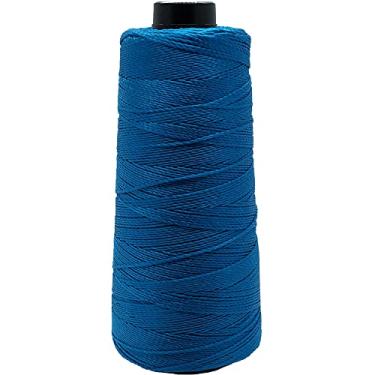 Imagem de Linha Princesa Moda 500m Azul Pacífico/crochê/Tranças Para Cabelo