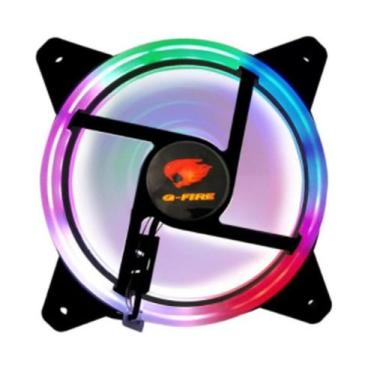 Imagem de Cooler Fan G fire Led  12cm 5 Cores de Leds - A.R Variedades MT