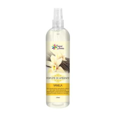 Imagem de Aromatizador De Ambiente 240ml Spray Aroma Vanilla Tropical - TROPICAL