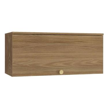 Imagem de Módulo Cozinha Kappesberg Botanic Armário Botanic M638 c/ 1 Porta Basculante 90cm Nogue...