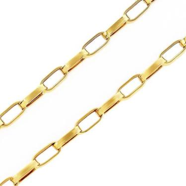 Imagem de Cordão Corrente Masculina Grosso Ouro 18k 60cm - ThiLe Jóias, Amarelo