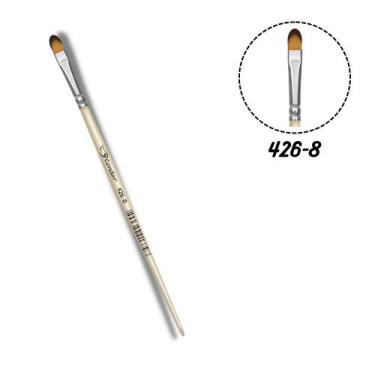 Imagem de Pincel Condor 426-08 Língua de Gato Sintético Cabo Curto