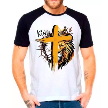 Imagem de Camiseta Gospel Evangélica Católica Masculina 01 - DESIGN CAMISETAS, M