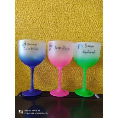 Imagem de Taça de gin acrílico personalizada - CLEO PERSONALIZADOS