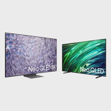 Imagem de Smart TV 85 Neo qled 8K 85QN800C 2023 + ai TV 55 Neo qled 4K 55QNX1 2024