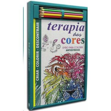 Imagem de Livro para colorir: terapia das cores - QUEEN BOOKS